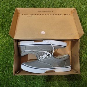 Sperry Halyard Ash Grey Size 10 Memory Foam